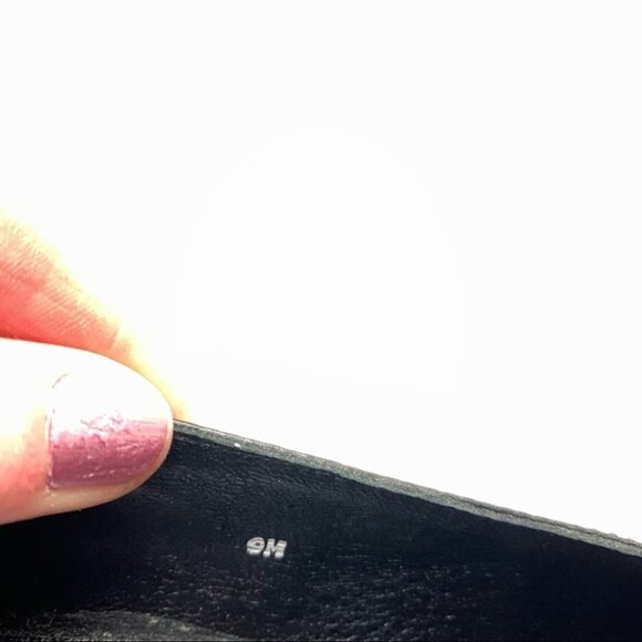 Bravo  Browns Black Leather size 9 - Picture 6 of 8